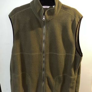 Izod large vest w/ zipper